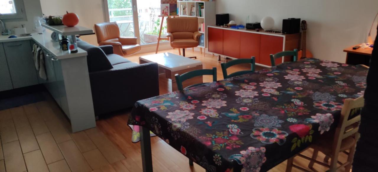 Chambre Chez L'Habitant A 5 Minutes Du Metro Ivry-sur-Seine Kültér fotó