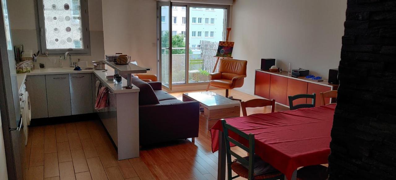 Chambre Chez L'Habitant A 5 Minutes Du Metro Ivry-sur-Seine Kültér fotó